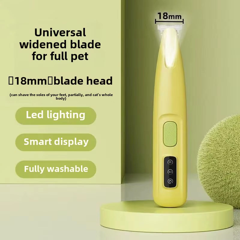 Pet Trimmer with LED Light
