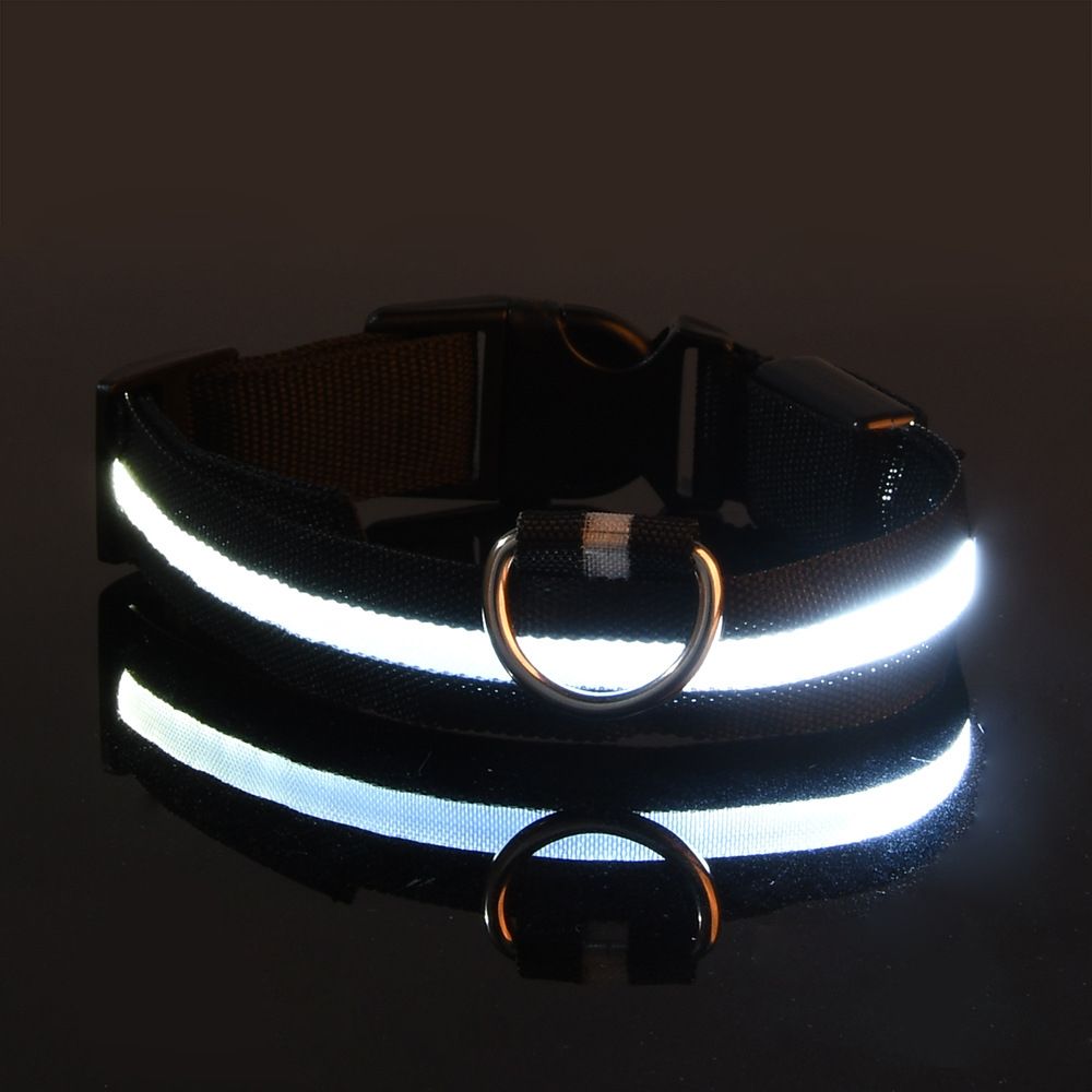 Glow LED Pet Collar USB Rechargeable