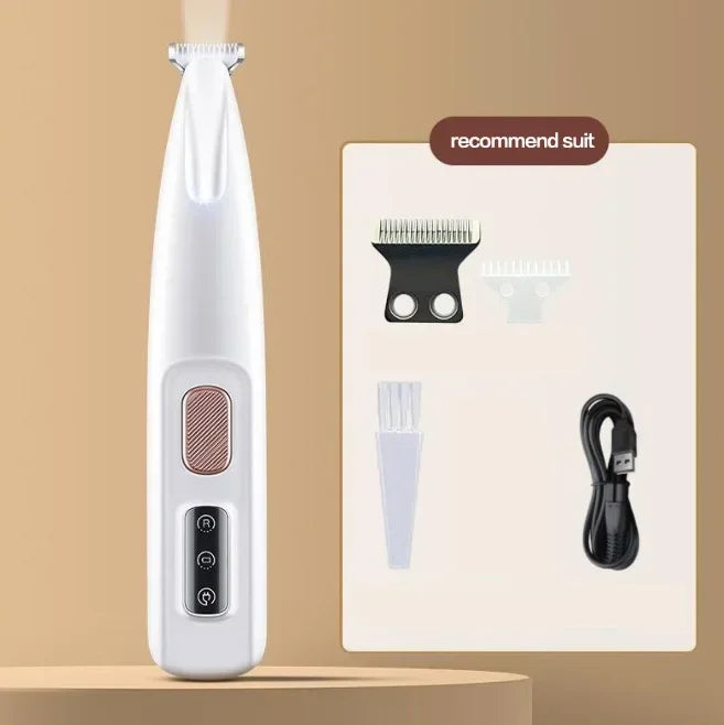 Pet Trimmer with LED Light