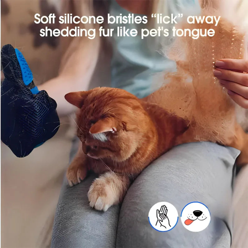 Stop the Brush Chase: The "Lick-Like" Grooming Glove That Pets Actually Love