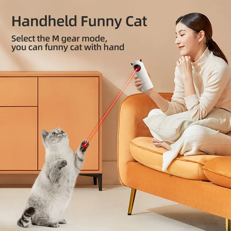 Automatic Laser Cat Toy Interactive Smart Teaser for Cats UK