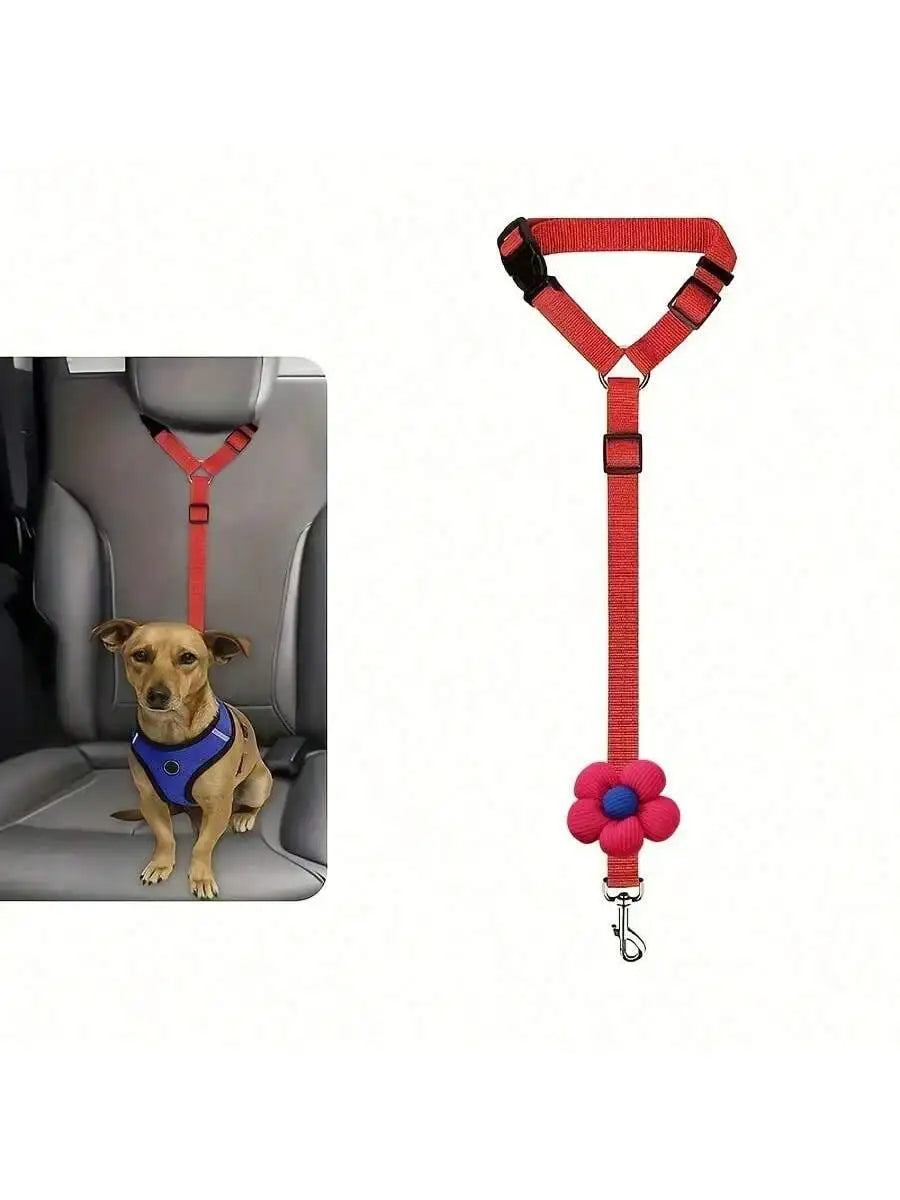 Dog Car Seat Belt Tether For Vehicle Safety Harness