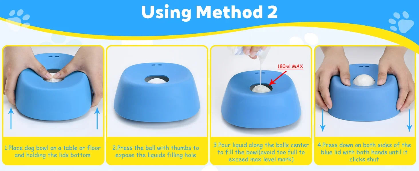 Anti-Anxiety Dog Slow Feeder Bowl | Non-Slip Lick Mat & Toy