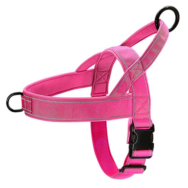 Pet Luxury Store™ - Tactical Anti-Pull Dog Harness - 1000D Nylon Adjustable for Large Dogs, Outdoor Training Vest with Handle & Reflective