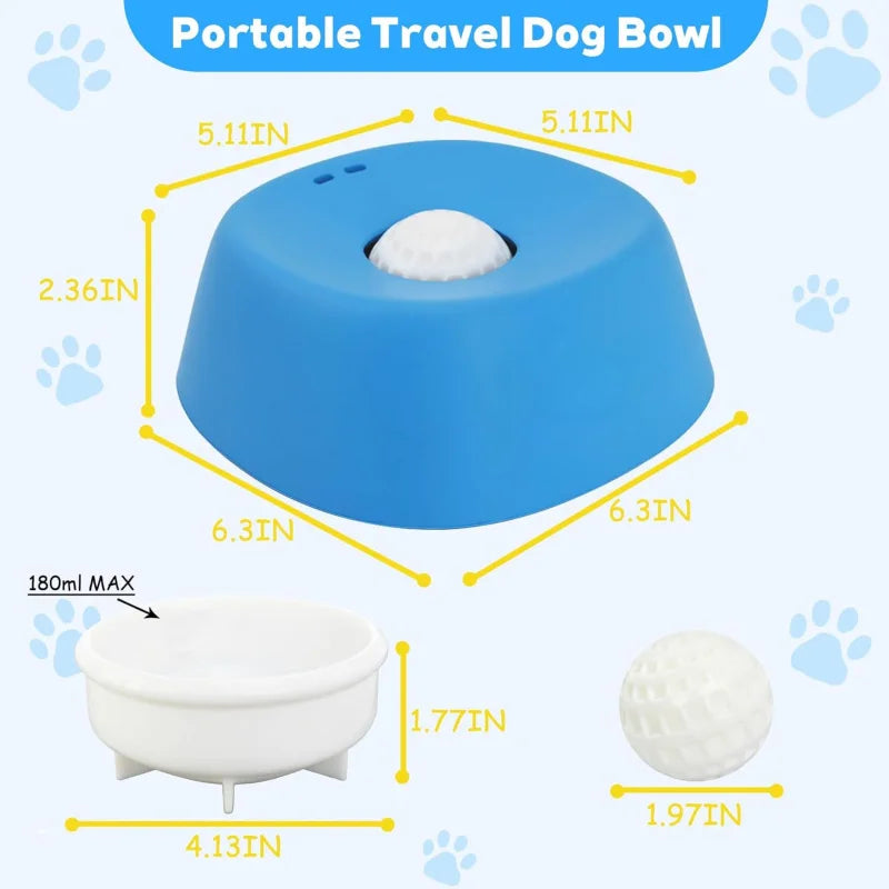 Anti-Anxiety Dog Slow Feeder Bowl | Non-Slip Lick Mat & Toy