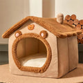 Foldable Pet House – Removable & Washable Cat and Dog Bed for Small to Medium Pets