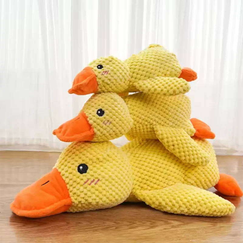 Duck Bite Resistant Dog Interactive Plush Toy