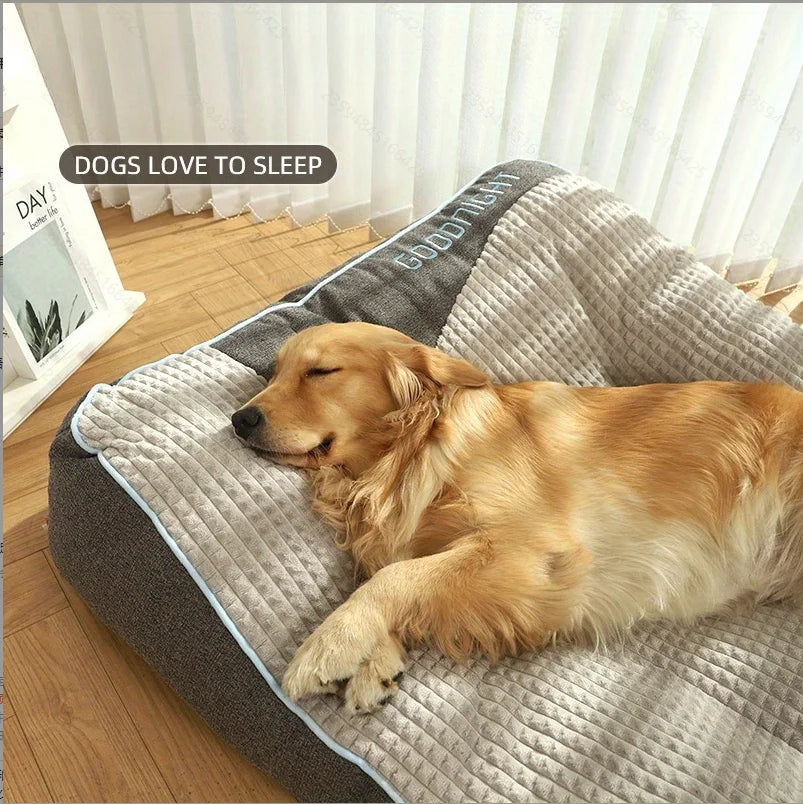 Extra Thick,  Orthopedic, Extra Large Dog Bed 47inch for Large Dogs, Orthopedic Dog Mat for Large Senior Dogs,Durable Kennel Cush