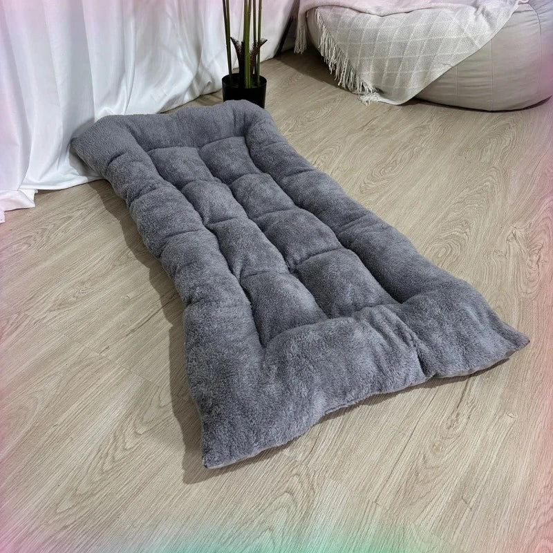 EJVS™  Dog Bed Mat Large Size Sleeping Pad for Winter Use Keep Warm Double-sided Use Golden Retriever Stress-relieving Sleeping Pad