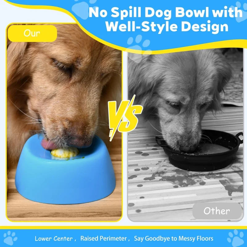 Anti-Anxiety Dog Slow Feeder Bowl | Non-Slip Lick Mat & Toy