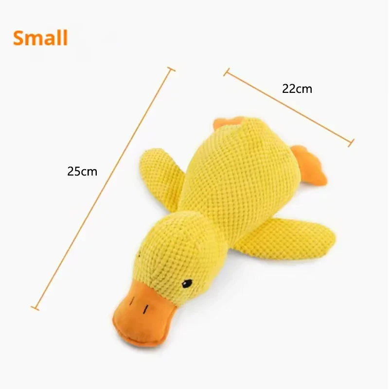 Duck Bite Resistant Dog Interactive Plush Toy