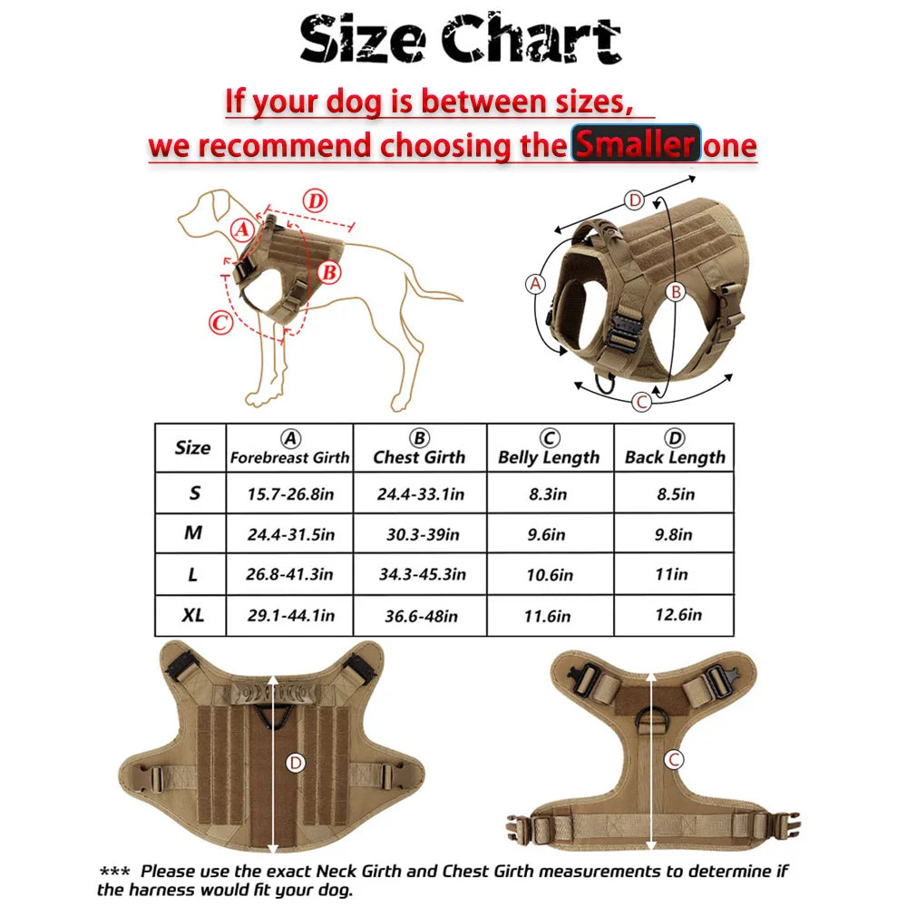 Training Harness for Small to Extra Large Dogs