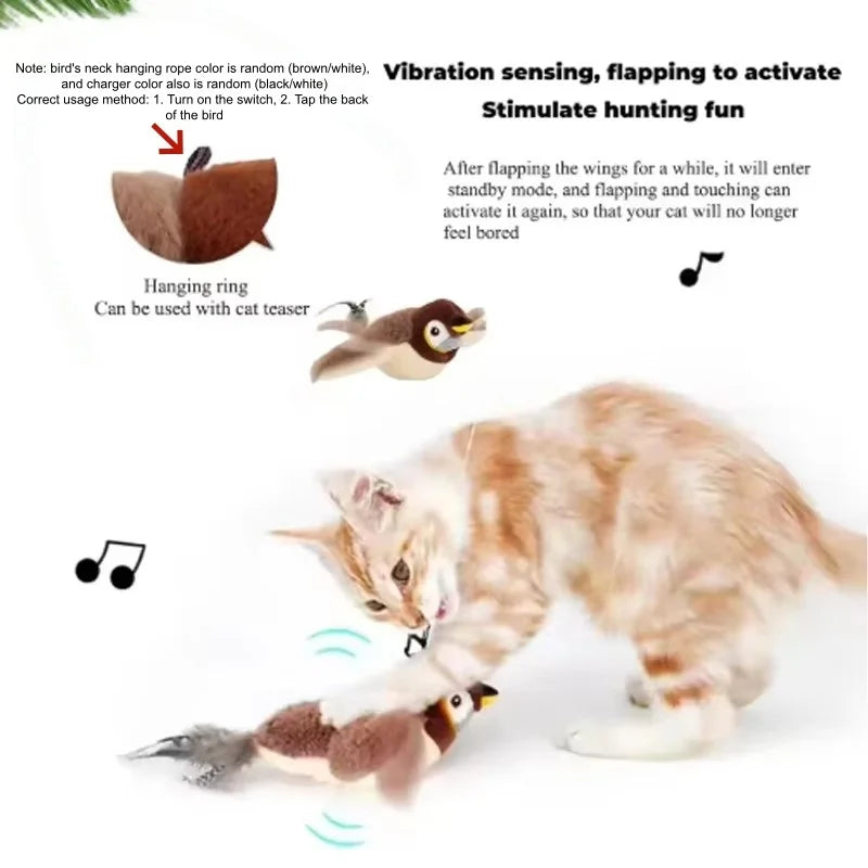 Simulated Bird Cat Toy