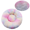 Round Pet Bed – Super Soft Plush Dog & Cat Bed for Large and Medium Dogs, Winter Warm Sleeping