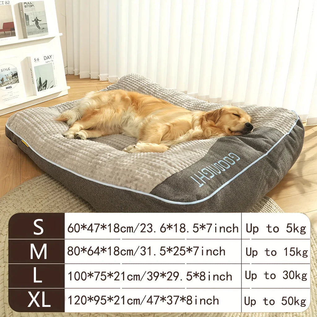 Extra Thick,  Orthopedic, Extra Large Dog Bed 47inch for Large Dogs, Orthopedic Dog Mat for Large Senior Dogs,Durable Kennel Cush