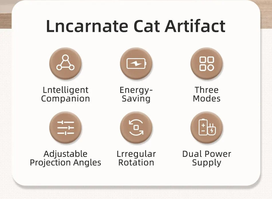 Automatic Laser Cat Toy Interactive Smart Teaser for Cats UK