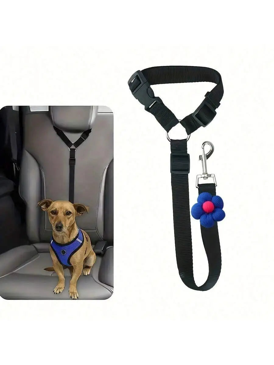 Dog Car Seat Belt Tether For Vehicle Safety Harness