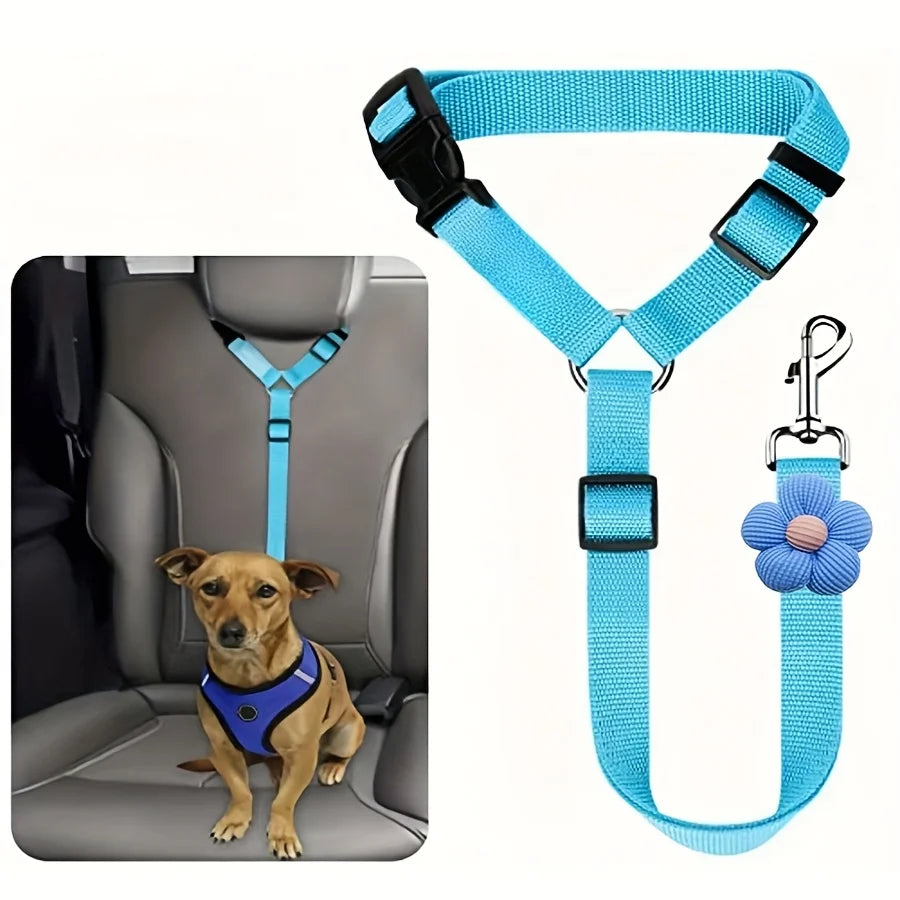 Dog Car Seat Belt Tether For Vehicle Safety Harness