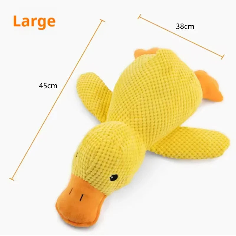 Duck Bite Resistant Dog Interactive Plush Toy