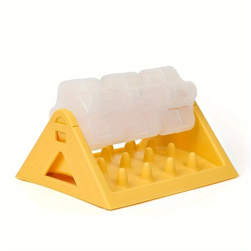 Interactive Dog Food Dispenser Toy - Puzzle Feeder with Leak-Proof Design