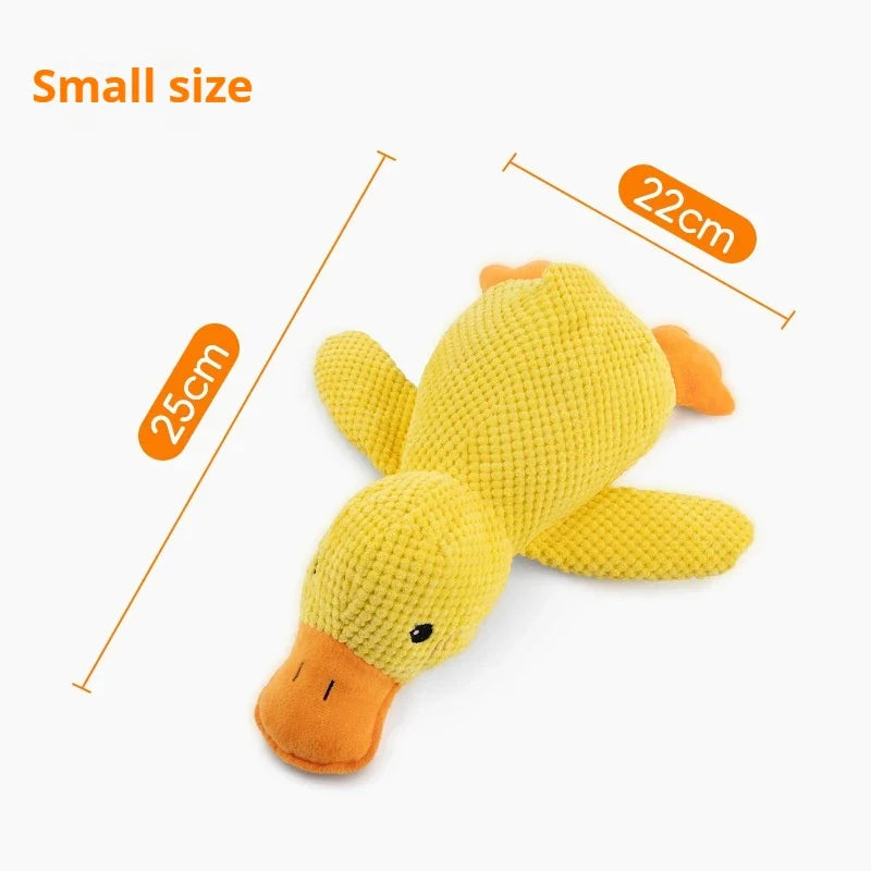 Duck Bite Resistant Dog Interactive Plush Toy