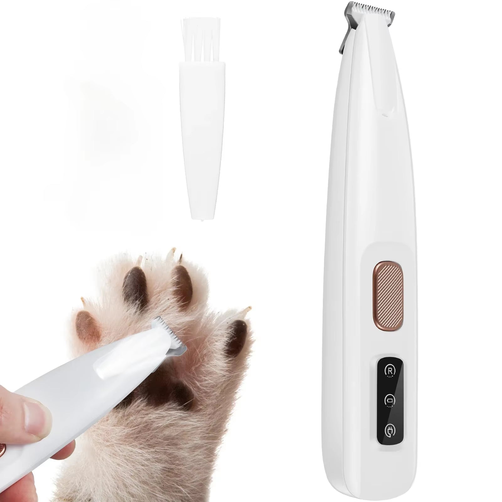 Pet Trimmer with LED Light