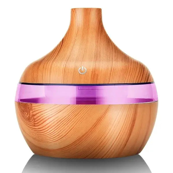 Ultrasonic air humidifier aroma diffuser unisex (300ml) for aromatherapy