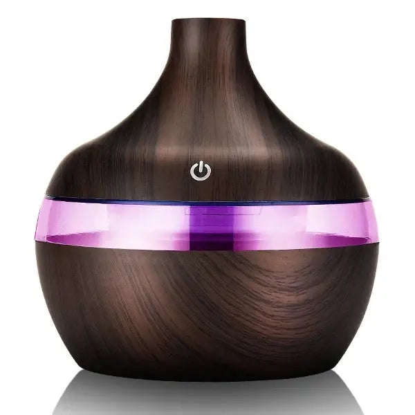 Ultrasonic air humidifier aroma diffuser unisex (300ml) for aromatherapy